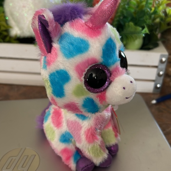 TY Beanie Boos Rainbow inspired “Wishful”. Unicorn 🦄 - Picture 5 of 8